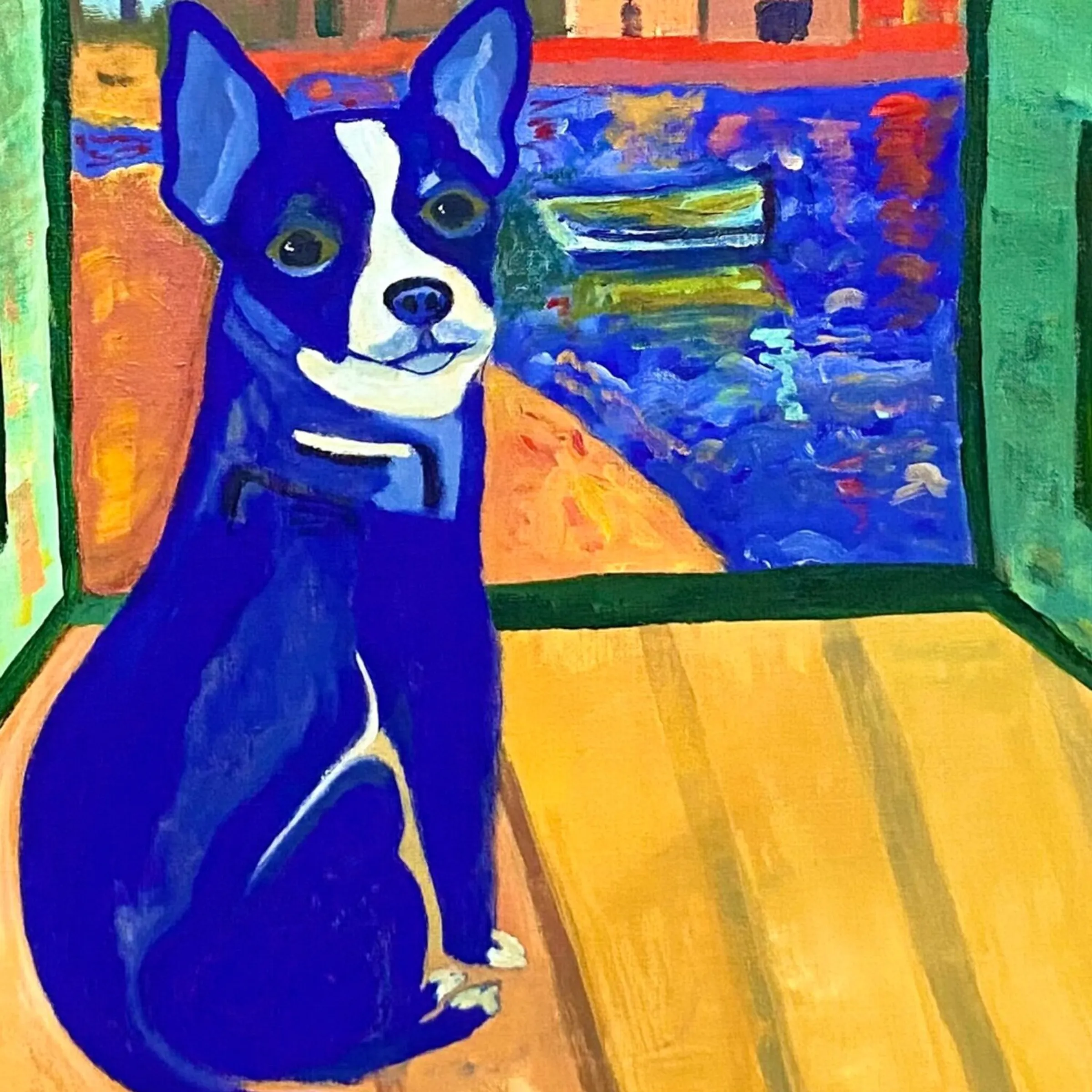 Chihuahua en la ventana - artwork.details.viewImage 3